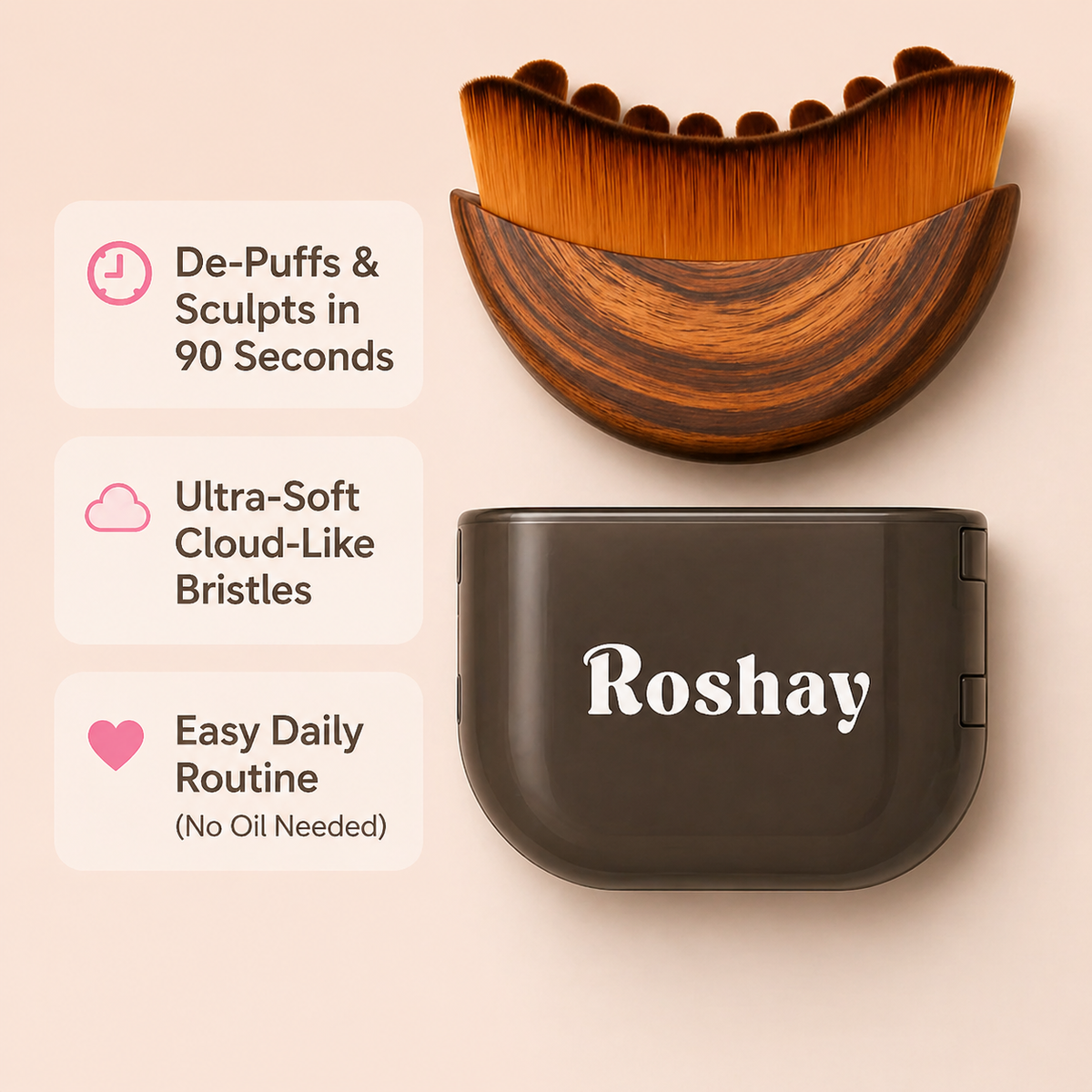 Lymphatic Face Brush — Sculpt, Lift & Glow
