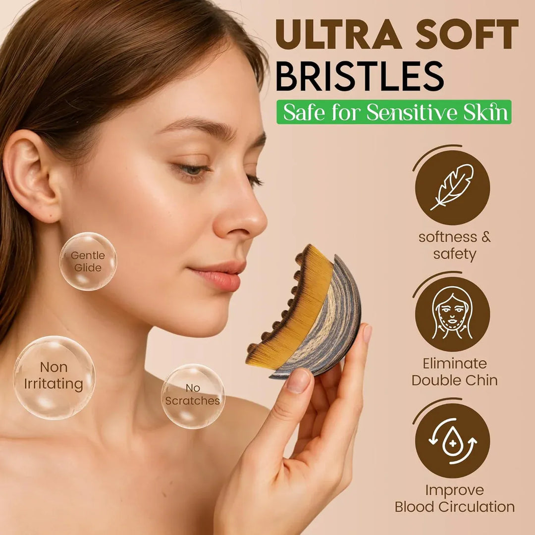 Lymphatic Face Brush — Sculpt, Lift & Glow