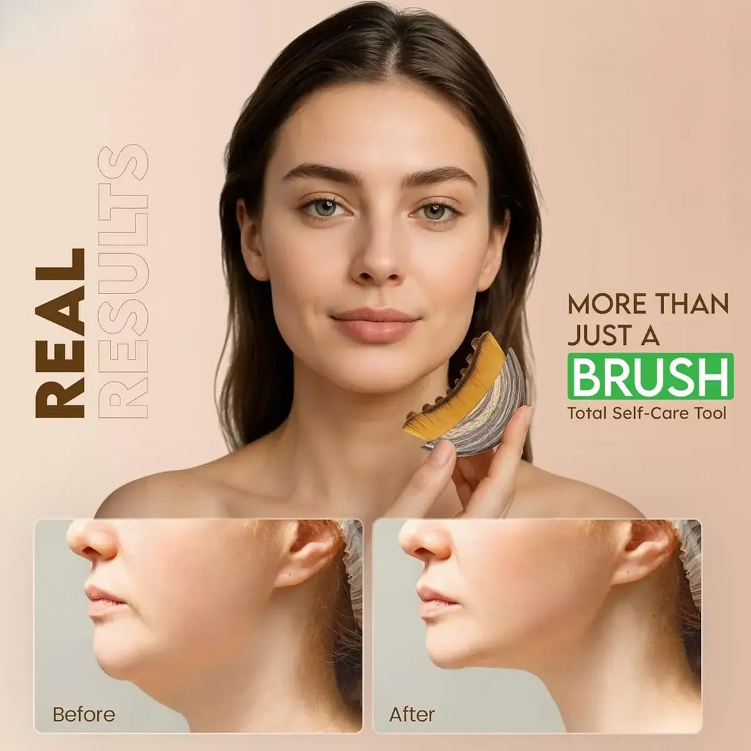 Lymphatic Face Brush — Sculpt, Lift & Glow